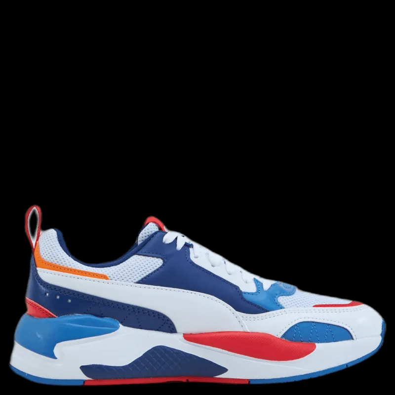 Puma X-Ray 2 Square Junior Blue/White/Red Flerfärgad