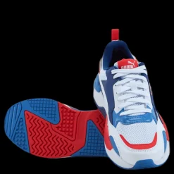 Puma X-Ray 2 Square Junior Blue/White/Red Flerfärgad