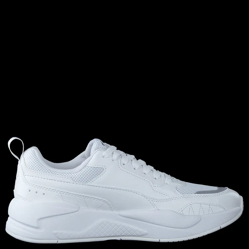 Puma X-ray 2 Square White- White-gray Vio Vit Hot