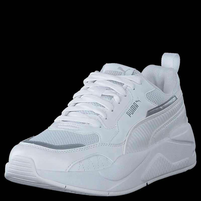 Puma X-ray 2 Square White- White-gray Vio Vit Hot