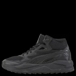 New Puma X-ray Speed Mid Wtr Black- Black-dark Sha Svart