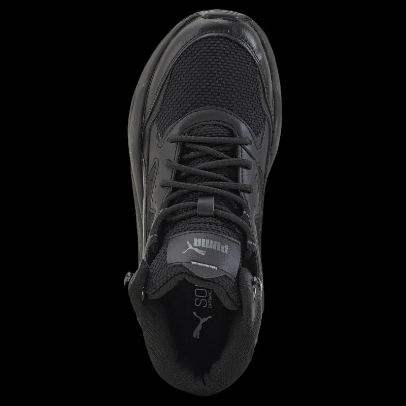 New Puma X-ray Speed Mid Wtr Black- Black-dark Sha Svart