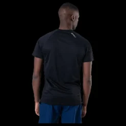 2XU XVENT S/S Black Svart Discount