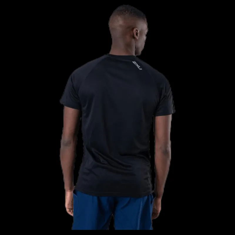 2XU XVENT S/S Black Svart Discount