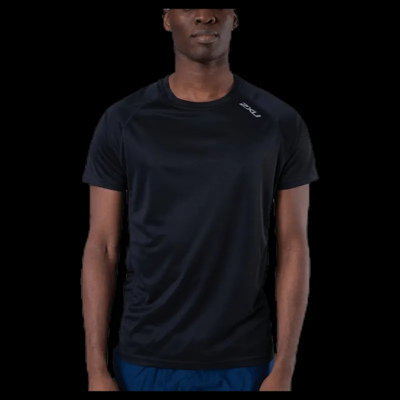 2XU XVENT S/S Black Svart Discount