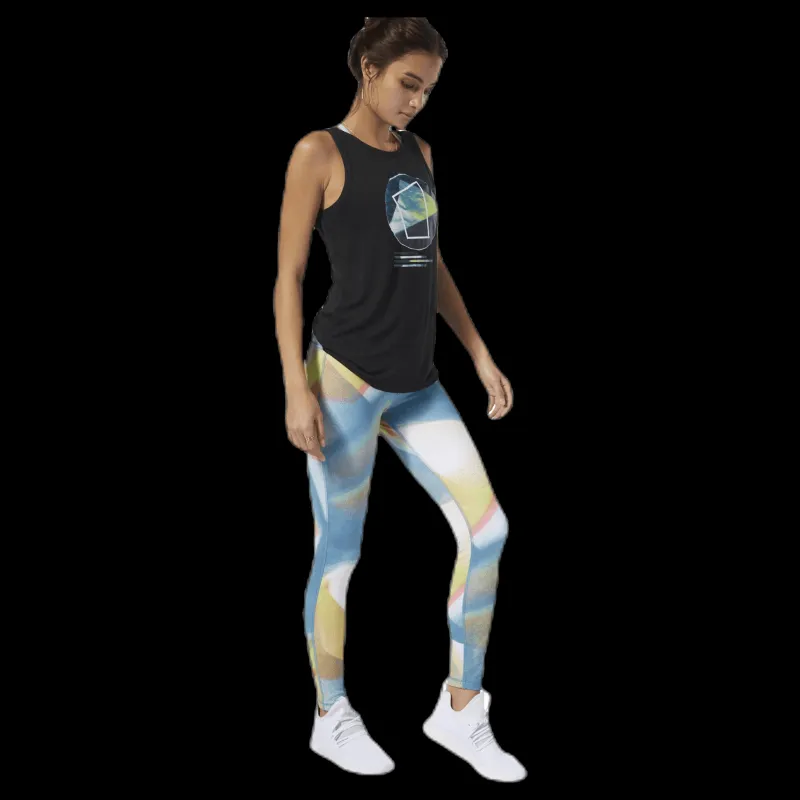 Reebok Y Lux Bold HighRise Tight Patterned Flerfärgad Online