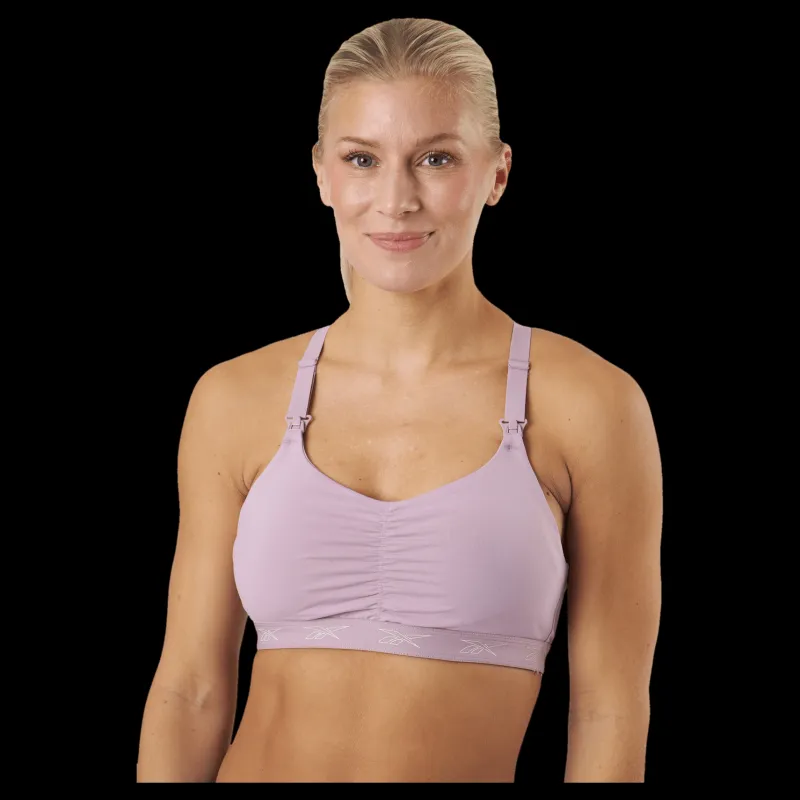 Sale Reebok Y Nursing Sports Bra Inflil Lila