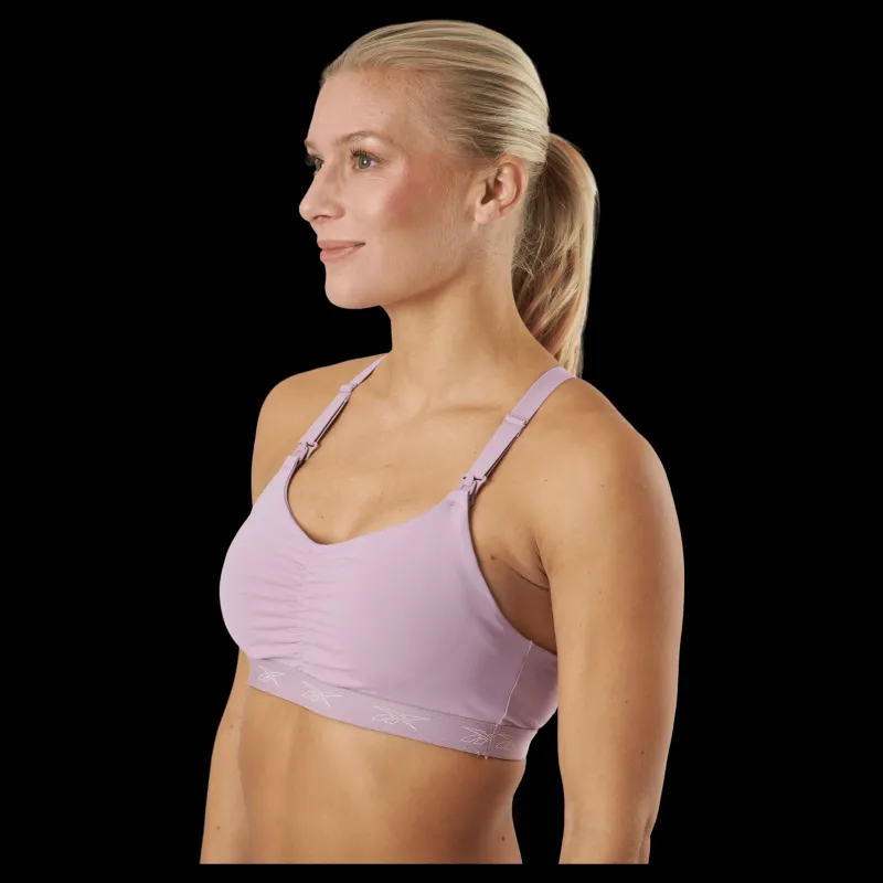 Sale Reebok Y Nursing Sports Bra Inflil Lila