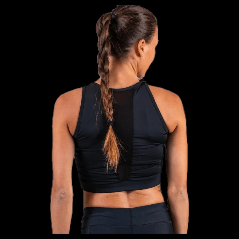 BLACC Yin Crop Top Black Svart Sale