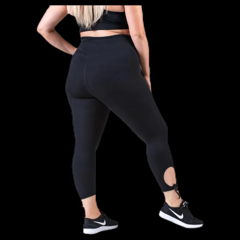 Nike Yoga Collection 7/8 Tight Plus White/Black Svart