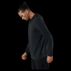 Online Nike Yoga Dri-FIT Men's Full-Zip Jacket OFF NOIR/BLACK/GRAY Svart