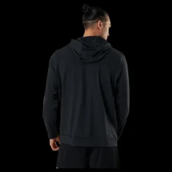 Online Nike Yoga Dri-FIT Men's Full-Zip Jacket OFF NOIR/BLACK/GRAY Svart