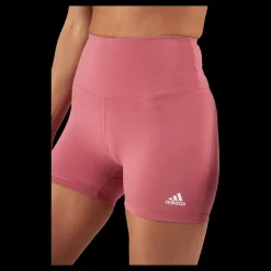 adidas Yoga Essentials High-Waisted Short Leggings Pnkstr Röd Hot