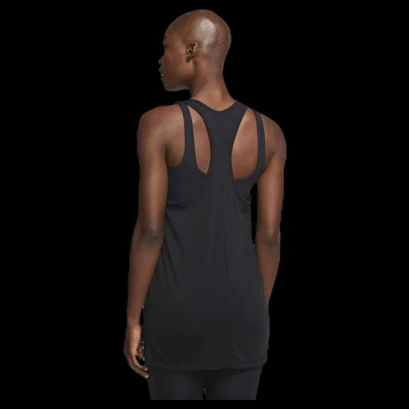 Nike Yoga Layer Tank Black/Grey Svart Hot