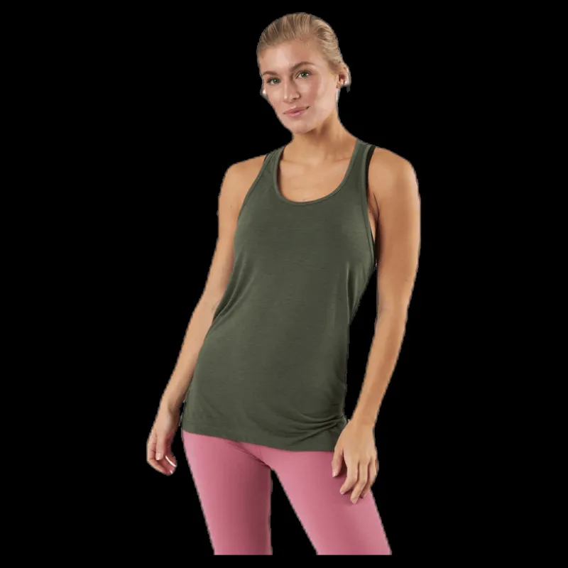 Clearance Nike Yoga Layer Tank Green Grön