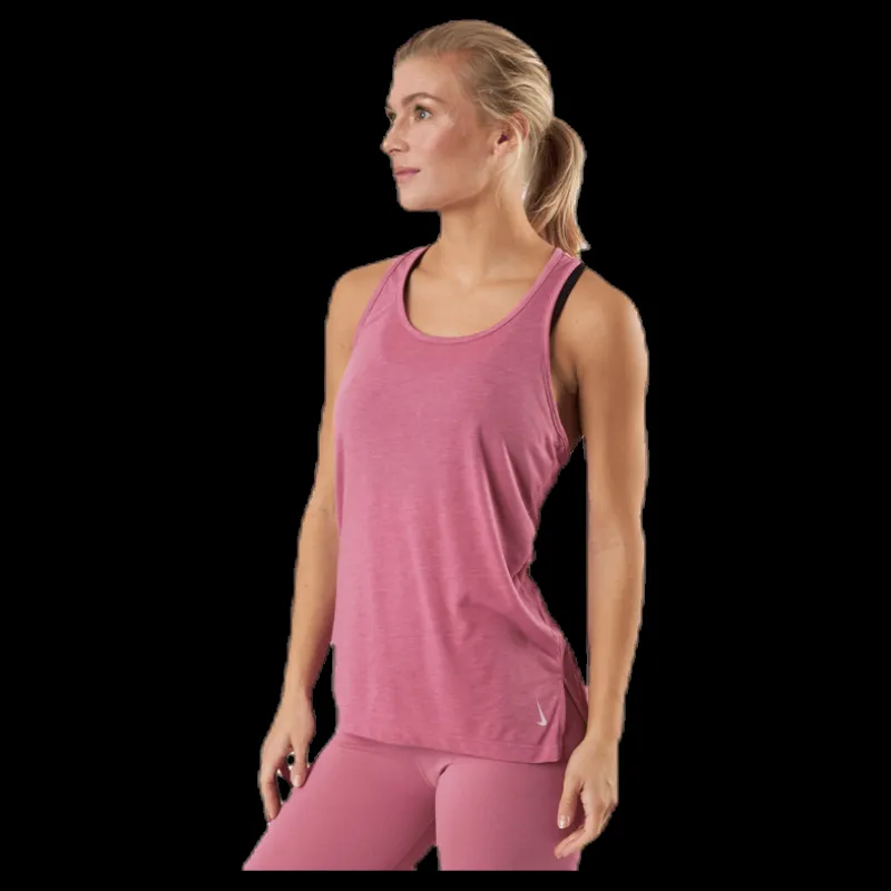 Hot Nike Yoga Layer Tank Red Röd