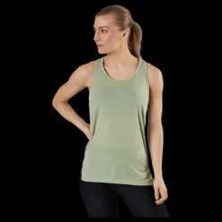 Nike Yoga Layer Tank White/Yellow Grön New