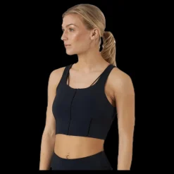 Outlet Nike Yoga Luxe Crop Tank Black Svart