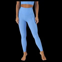 Discount Nike Yoga Luxe Dri-fit Women's 7/8 Royal Pulse/aluminum Blå