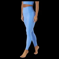 Discount Nike Yoga Luxe Dri-fit Women's 7/8 Royal Pulse/aluminum Blå