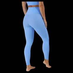Discount Nike Yoga Luxe Dri-fit Women's 7/8 Royal Pulse/aluminum Blå