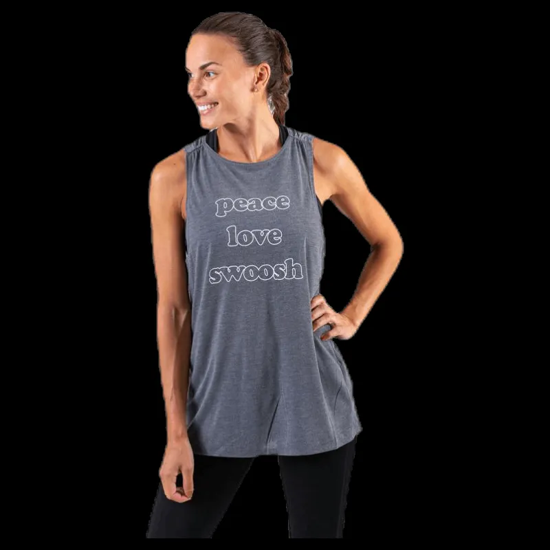 Best Nike Yoga Tank GRX Grey Grå