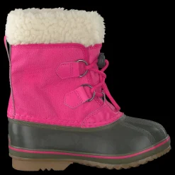 Sorel Yoot Pac Nylon 693, Ultra Pink, Alpine Tundra Hot