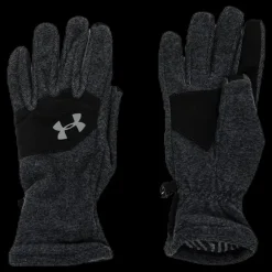 Under Armour Youth Survivor Fleece Gloves Black Svart Sale