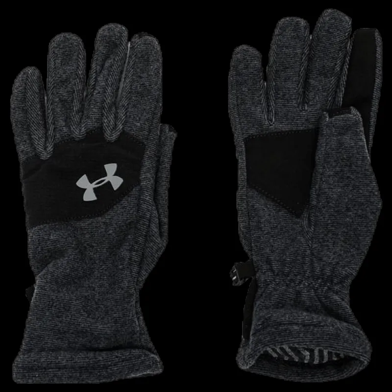 Under Armour Youth Survivor Fleece Gloves Black Svart Sale