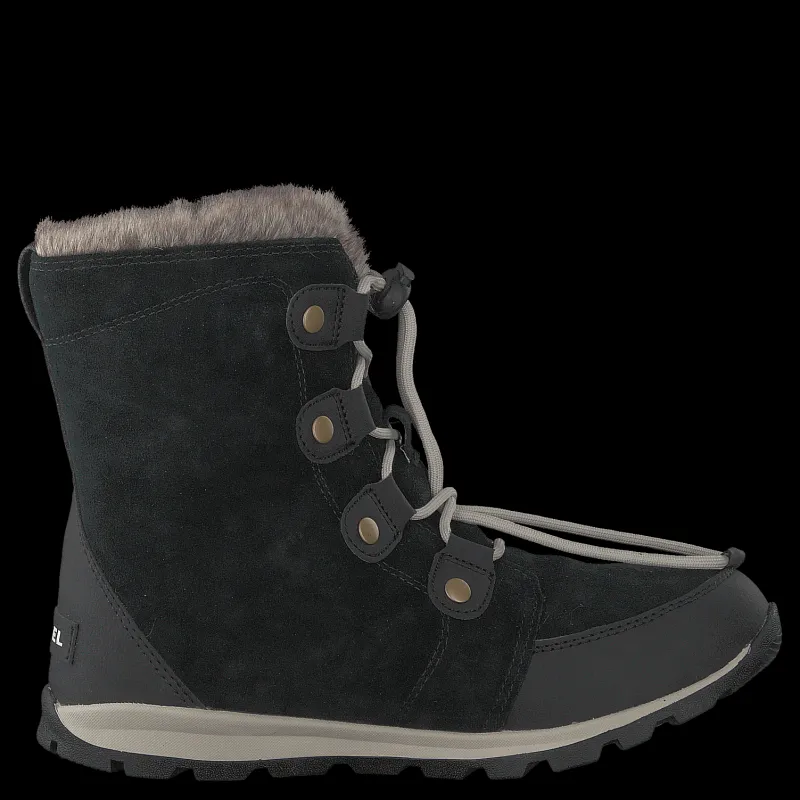 Sorel Youth Whitney Suede 010, Black, Dark Stone Outlet