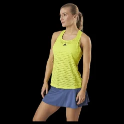 Hot adidas Tennis Y-Tank Primeblue Heat Yellow Gul