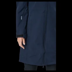 Whistler Zadie W Long Softshell Jacket Navy Blazer