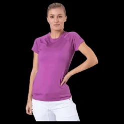 Best Elevenate Zeal Merino Tee Purple Lila
