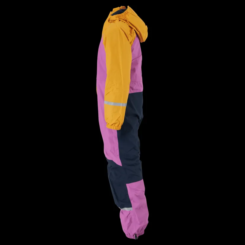 Didriksons Zeb Kids Coverall Radiant Purple Flerfärgad Clearance