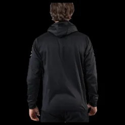 Clearance Select Zip Hoodie Monaco Black Svart