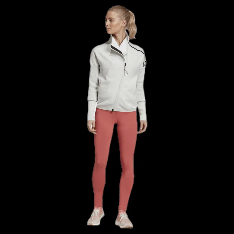 adidas ZNE HTR Primeknit Jacket White Vit Online