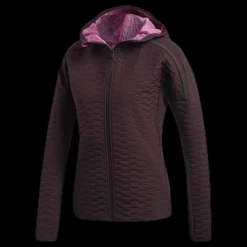 Discount adidas ZNE Jacket W Black/Red Brun