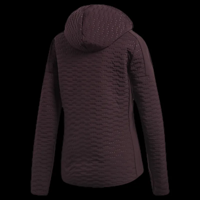 Discount adidas ZNE Jacket W Black/Red Brun