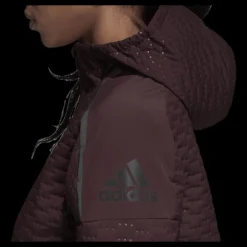 Discount adidas ZNE Jacket W Black/Red Brun