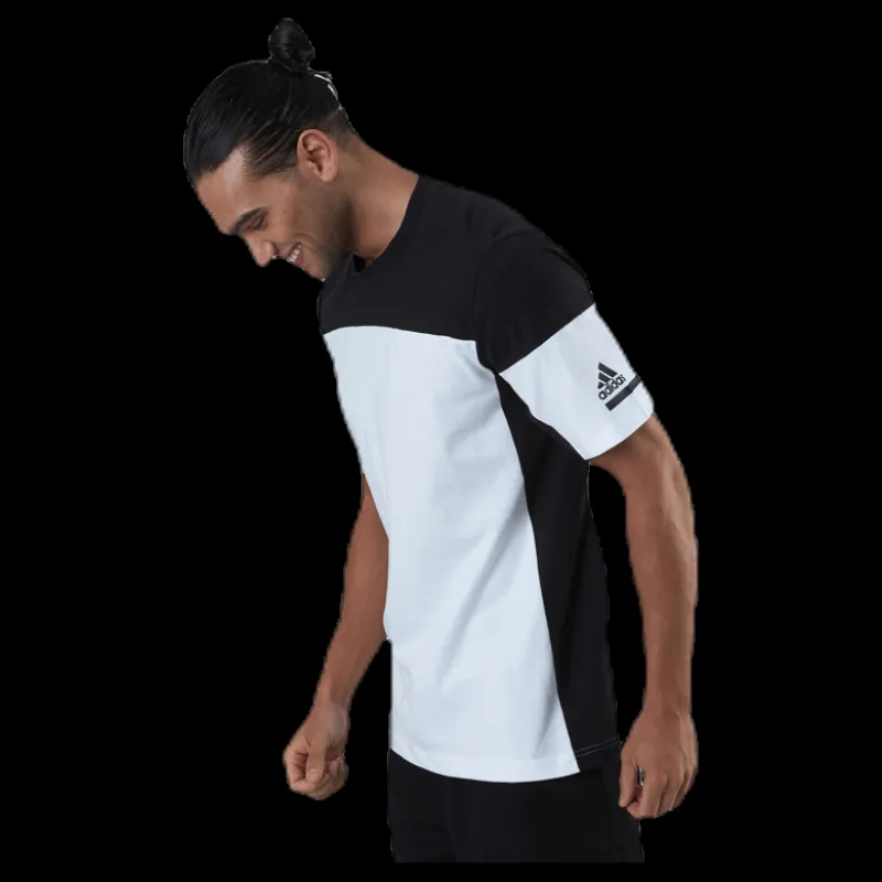 adidas Zne Tee White/Black Vit Hot