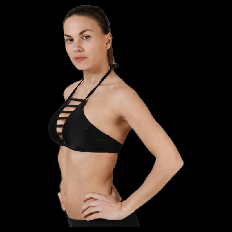 Sale Wyte Zoé High Neck Black Svart