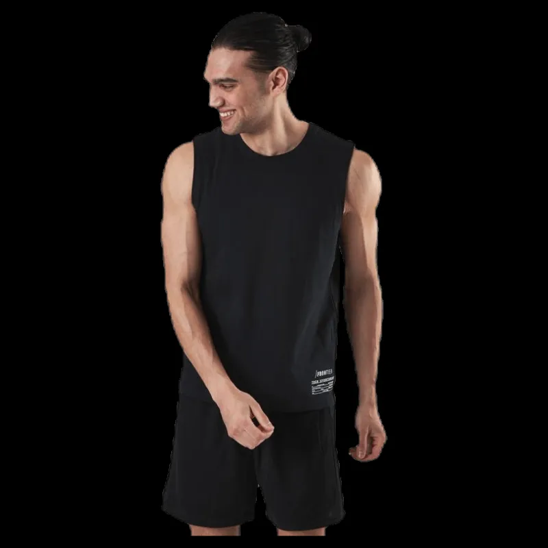 FRONTIER Zodiac Tank Black Svart Hot